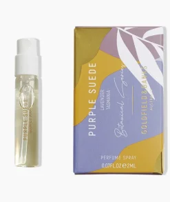 Purple Suede GOLDFIELD & BANKS AUSTRALIA- Floral|Leathery